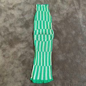 Gimaguas Green/Gold Dress